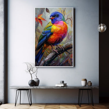 Colourful Bird Painting